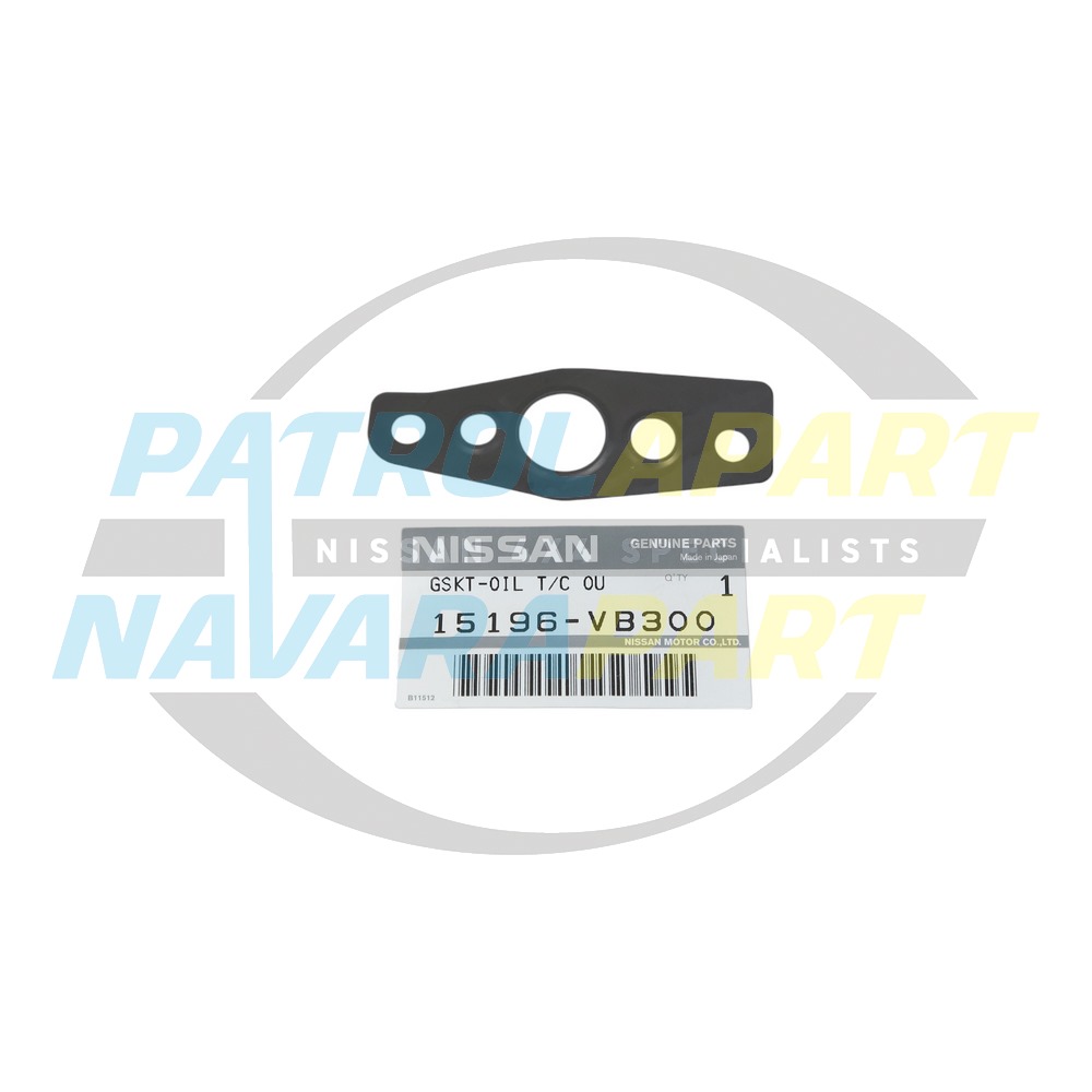 Genuine Nissan Water/Oil Drain Gasket RD28 - Nissan Patrol Y61 GU