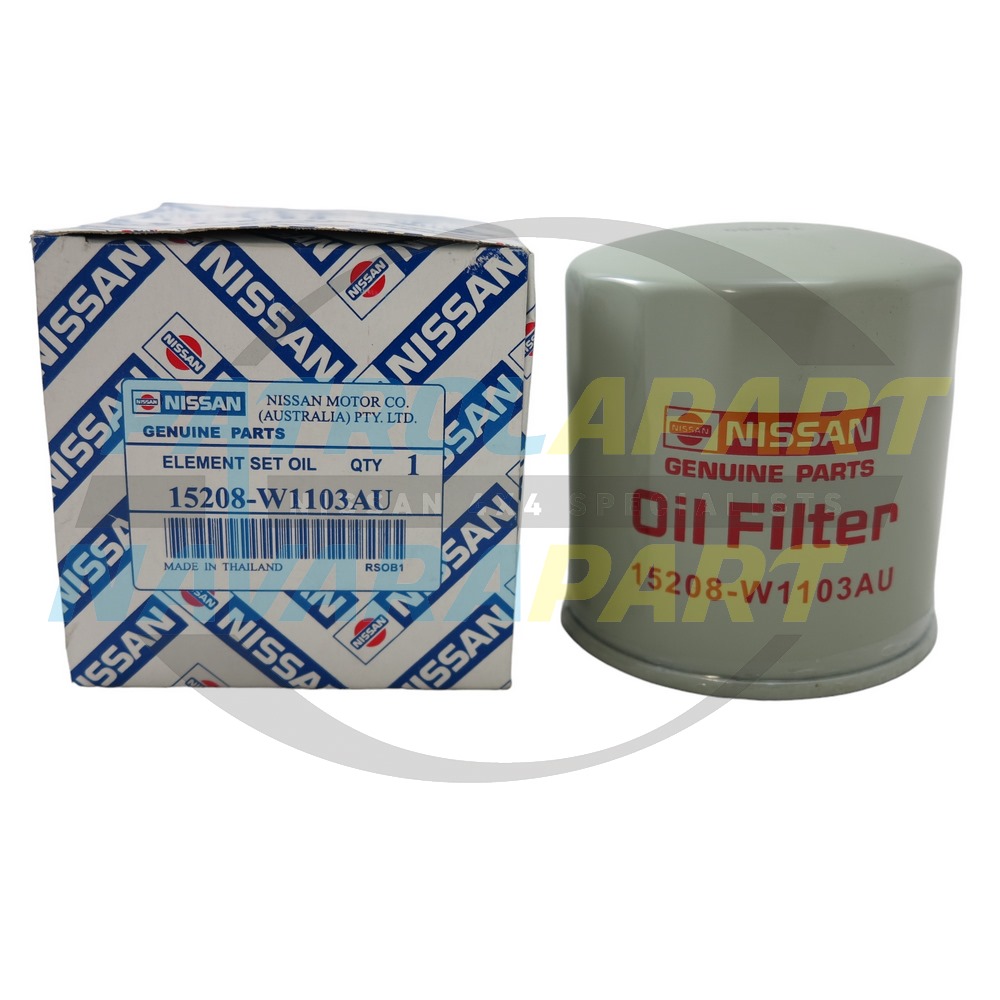 Genuine Nissan Oil Filter TB42 - Nissan Patrol Y60 GQ