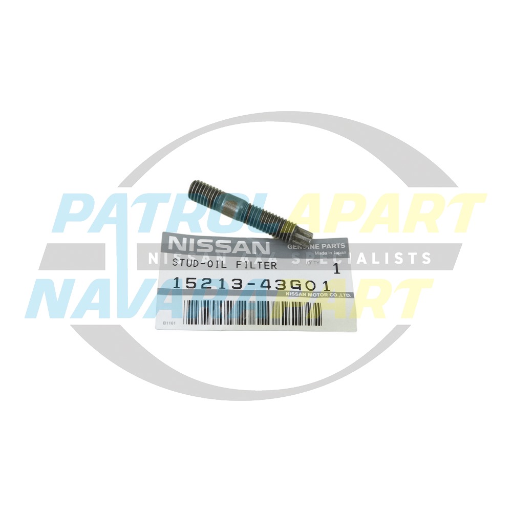 Genuine Nissan Stud Behind Water Pump TD42 - Nissan Patrol Y60 GQ & Y61 GU