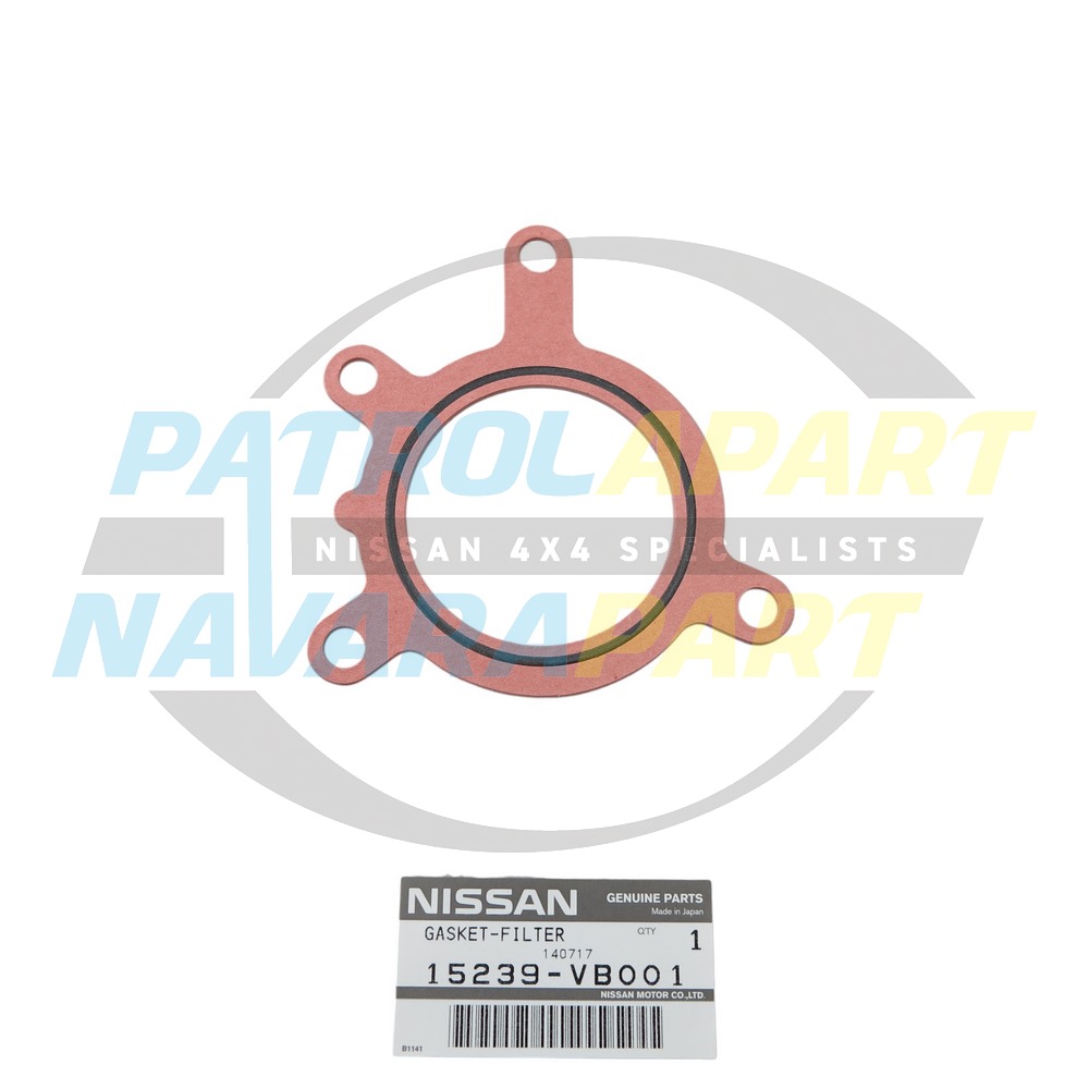 Genuine Nissan Oil Cooler Gasket TB45 TB48 - Nissan Patrol Y61 GU
