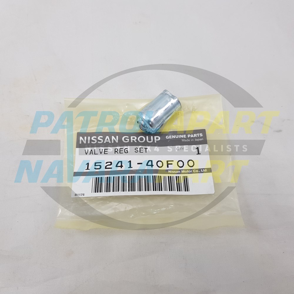 Genuine Nissan Oil Filter Pressure Relief Valve TB42 - Nissan Patrol Y60 GQ