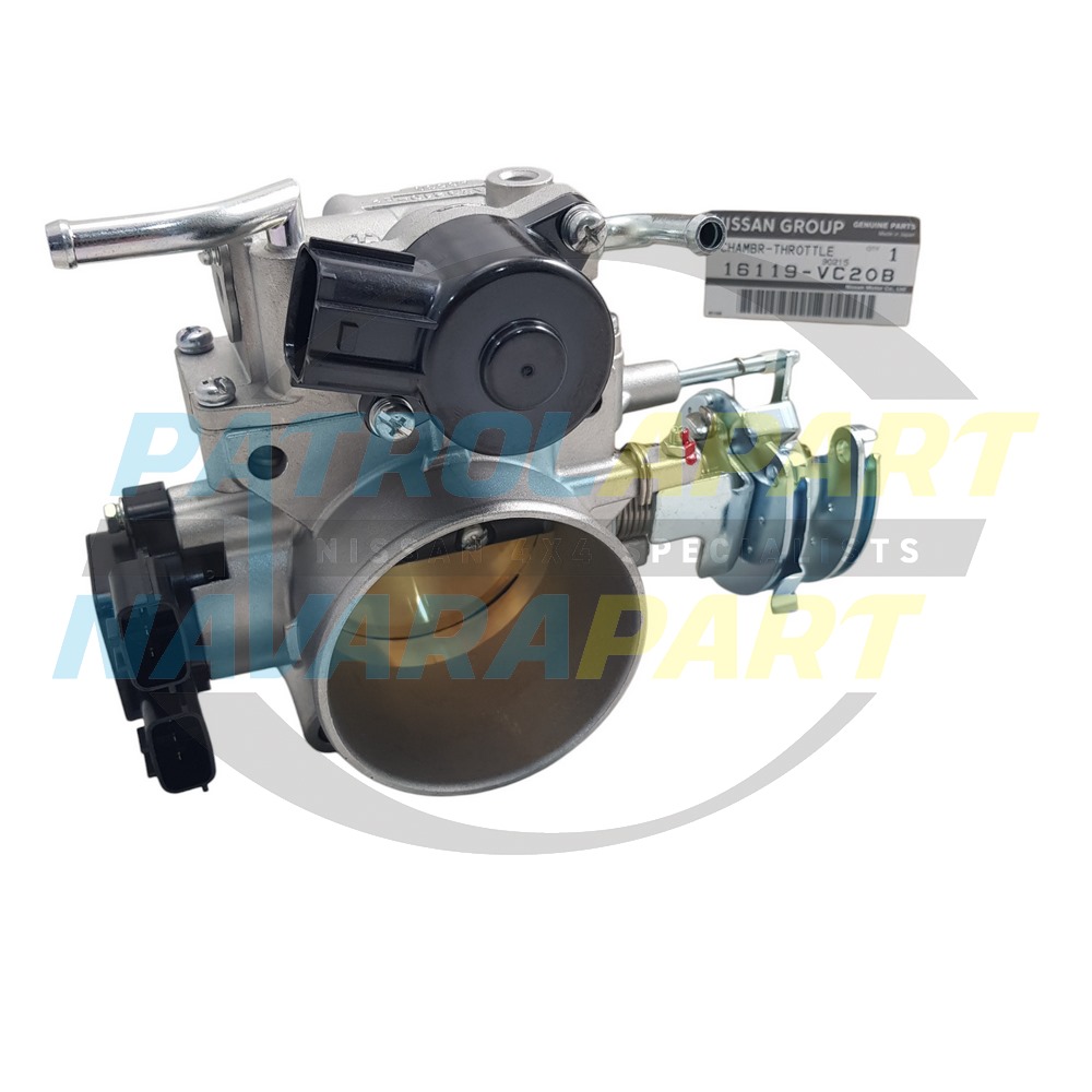 Genuine Nissan Throttle Body Assembly MANUAL TB48 - Nissan Patrol Y61 GU 2001-2011