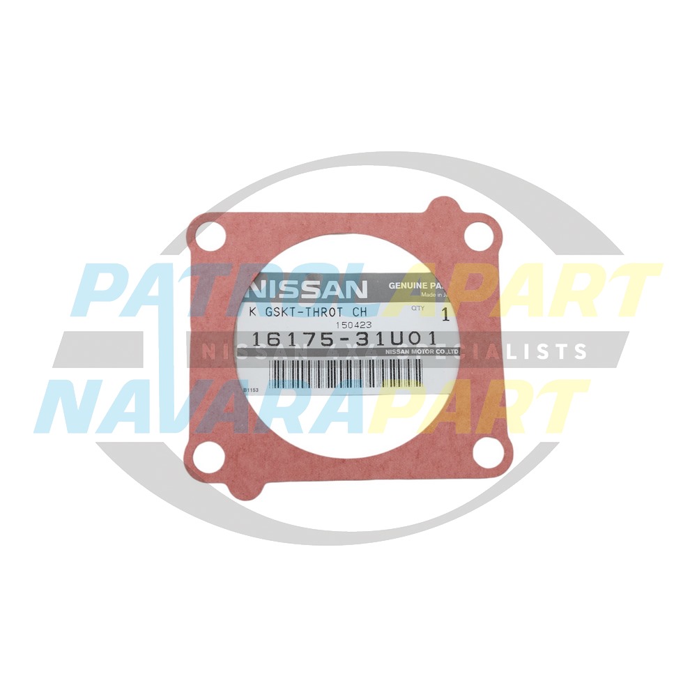 Genuine Nissan Throttle Body Gasket TB45 - Nissan Patrol Y61 GU