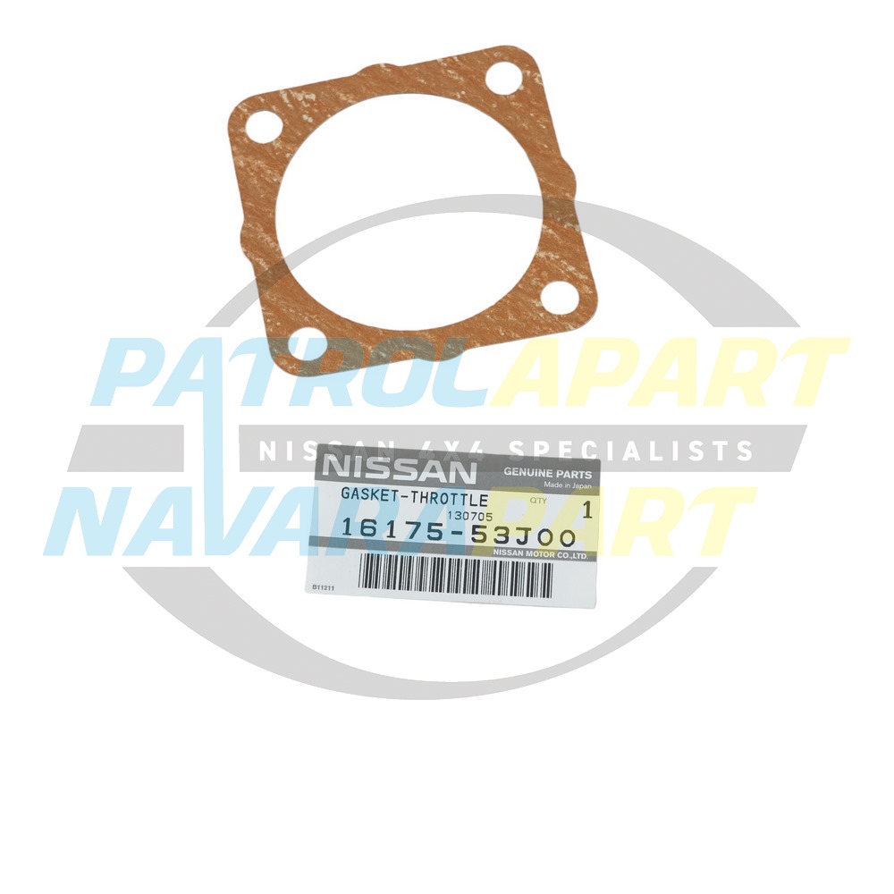 Genuine Nissan Throttle Body Gasket TB42 - Nissan Patrol Y60 GQ