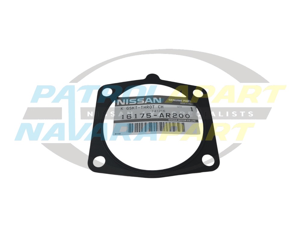 Genuine Nissan Throttle Body Gasket TB48 - Nissan Patrol Y61 GU