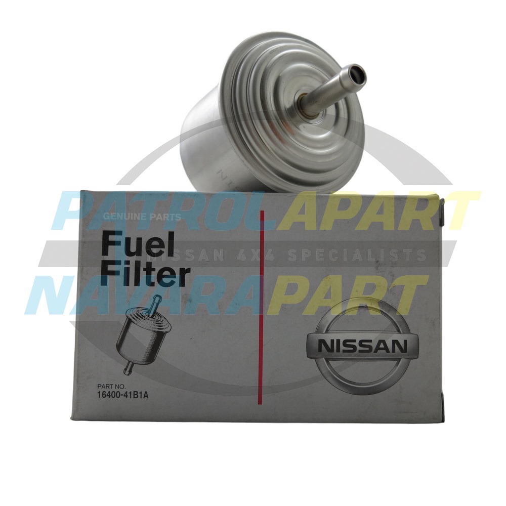 Genuine Nissan Fuel Filter TB45 - Nissan Patrol Y61 GU