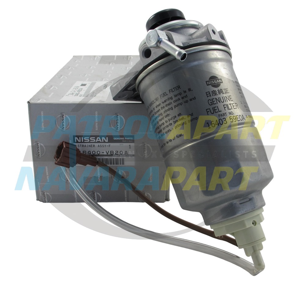 Genuine Nissan Lift Pump Fuel Primer Complete Assembly - Nissan Patrol Y61 GU 1997-2012