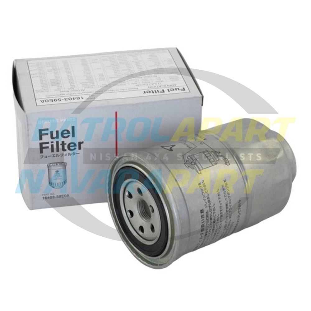 Genuine Nissan Fuel Filter RD28, TD42, ZD30 - Nissan Patrol Y60 GQ & Y61 GU