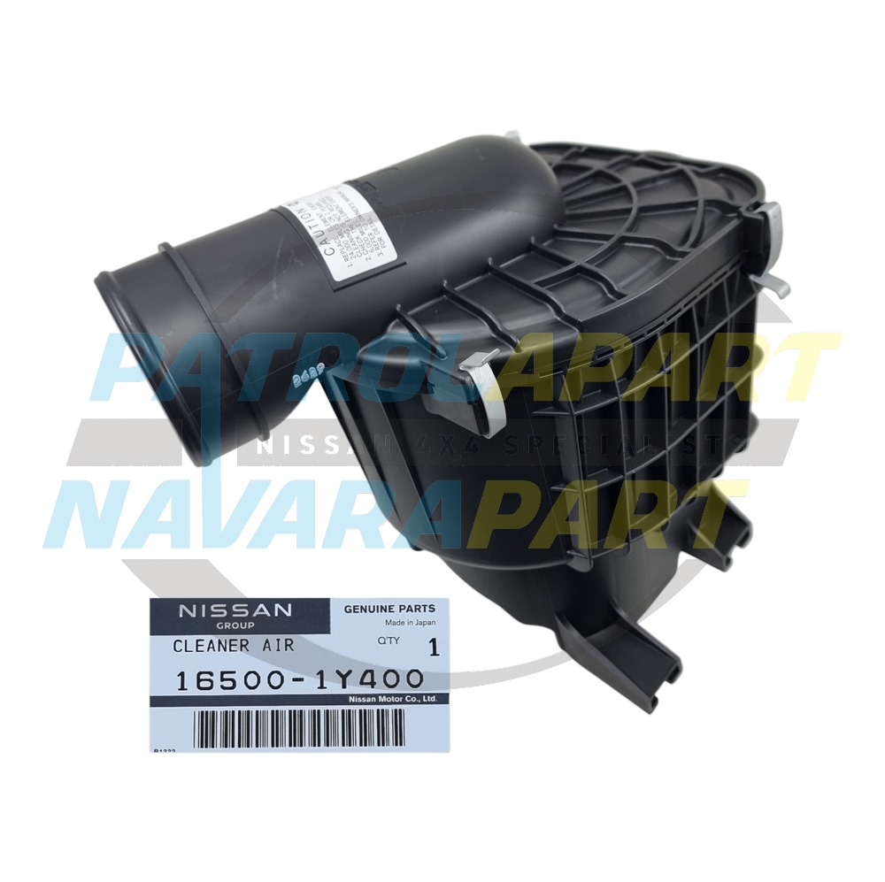 Genuine Nissan Plastic Air Box Assembly - Nissan Patrol Y61 GU 1999-2012 MT