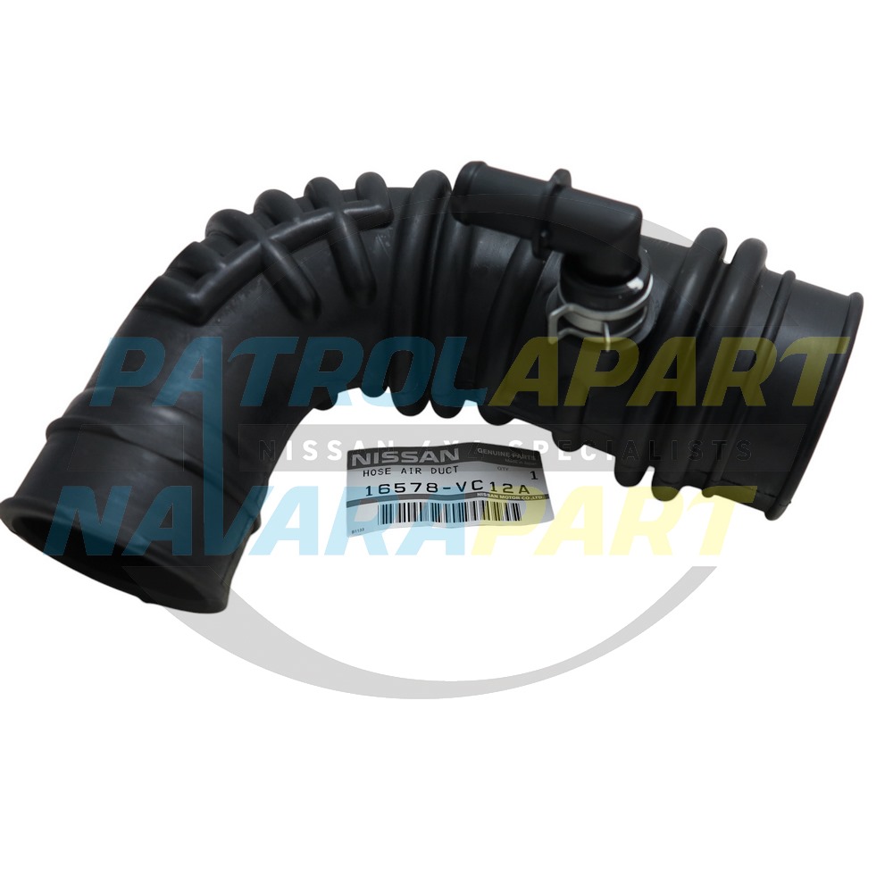 Genuine Nissan Intake Hose Pipe Turbo End ZD30 - Nissan Patrol Y61 GU