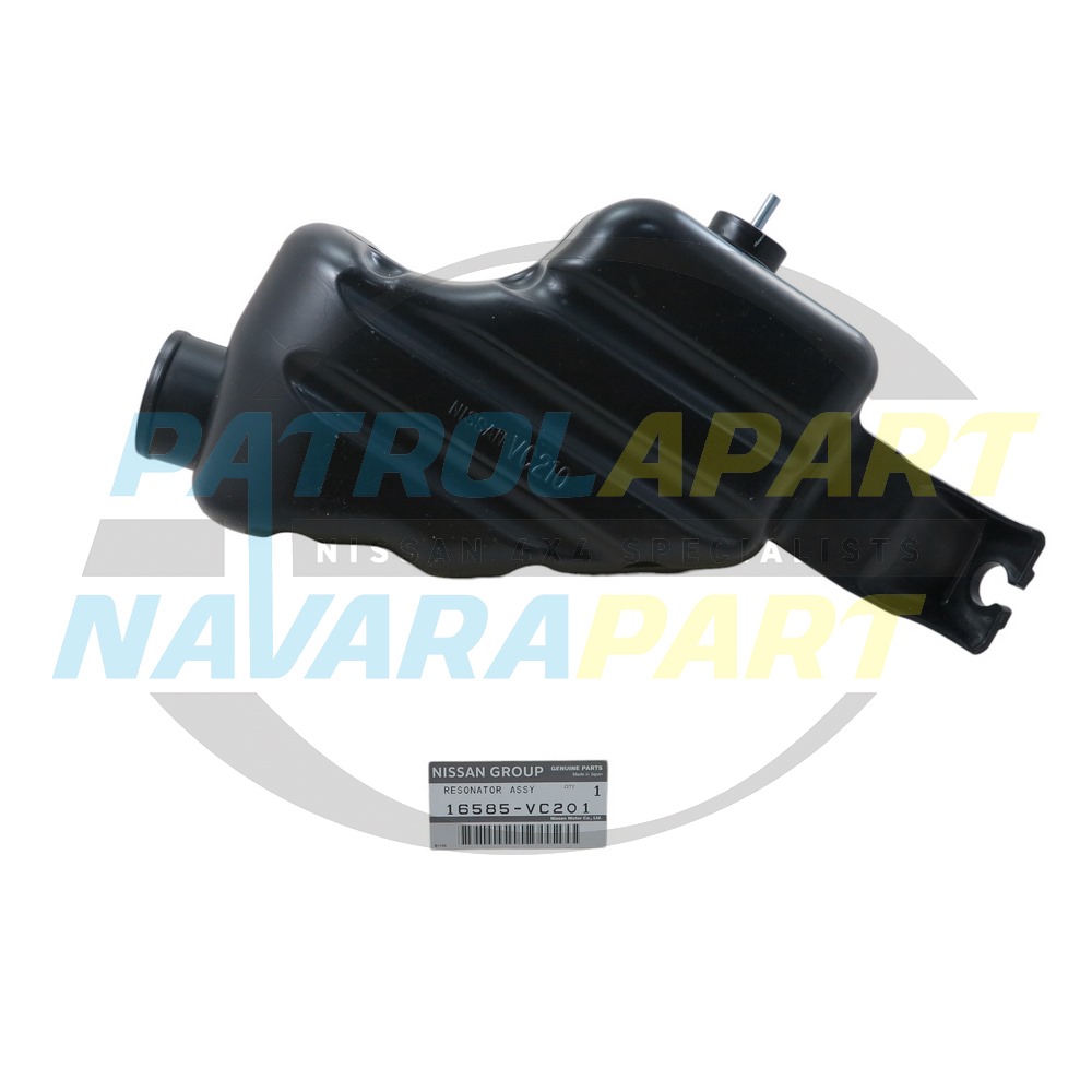 Genuine Nissan Intake Resonator Tank TB48 - Nissan Patrol Y61 GU