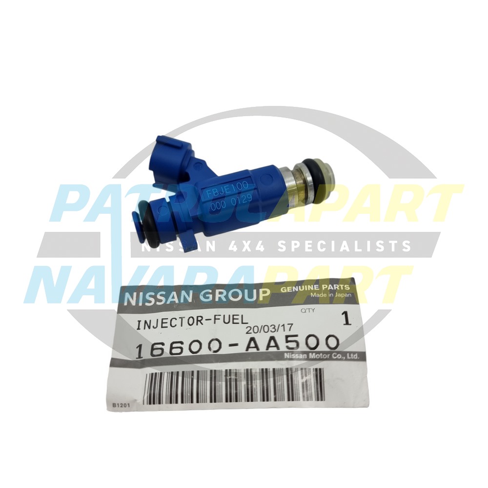 Genuine Nissan Injector Single TB48 - Nissan Patrol Y61 GU