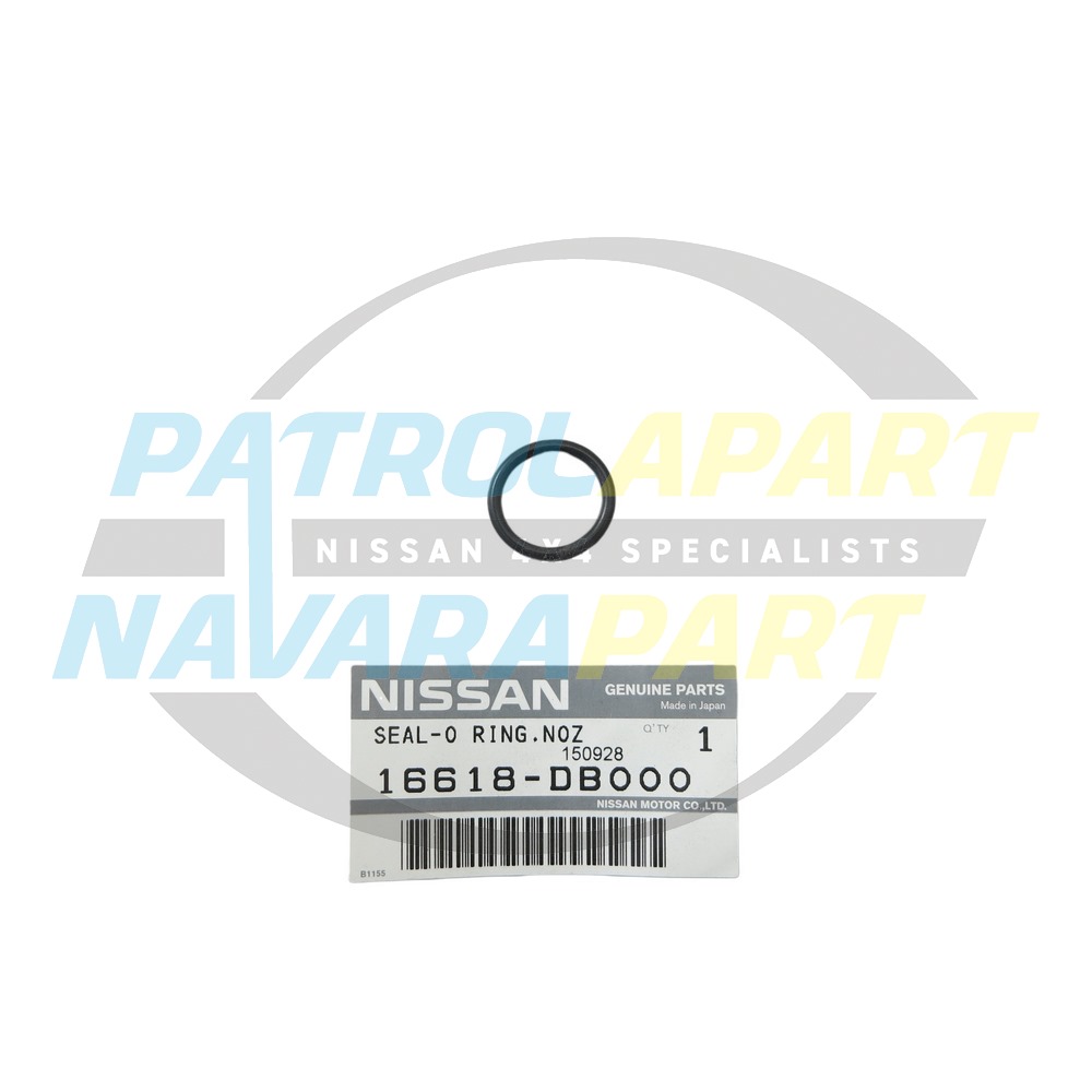Genuine Nissan Injector Lower O-Ring ZD30 - Nissan Patrol Y61 GU