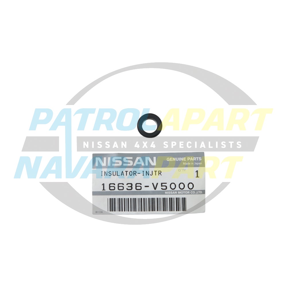 Genuine Nissan Bottom Injector O-Ring TB42 - Nissan Patrol Y60 GQ