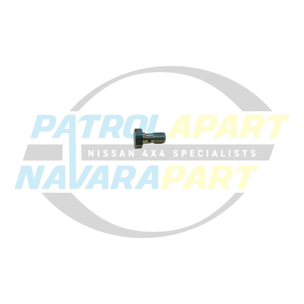 Genuine Nissan Oil Pressure Switch Adapter Banjo Bolt ZD30 - Nissan Patrol Y61 GU