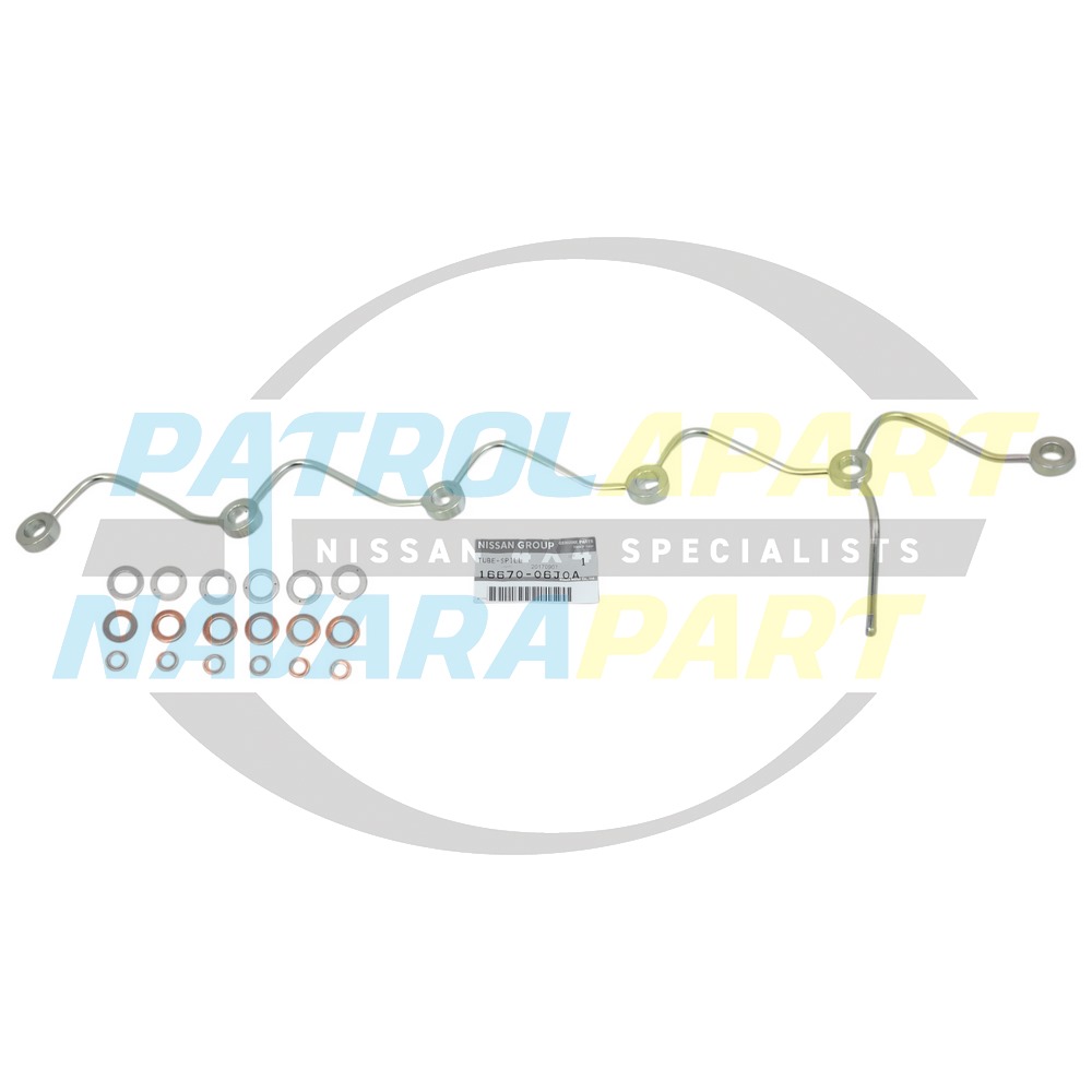 Genuine Nissan Injector Bleed Spill Fuel Return Line and Washer Kit TD42 - Nissan Patrol Y60 GQ & Y61 GU