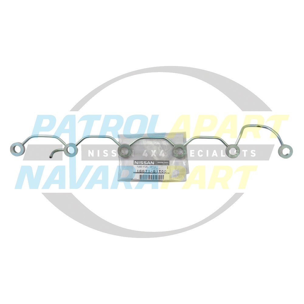 Genuine Nissan Injector Return Rail Bleed Off RD28 - Nissan Patrol Y60 GQ