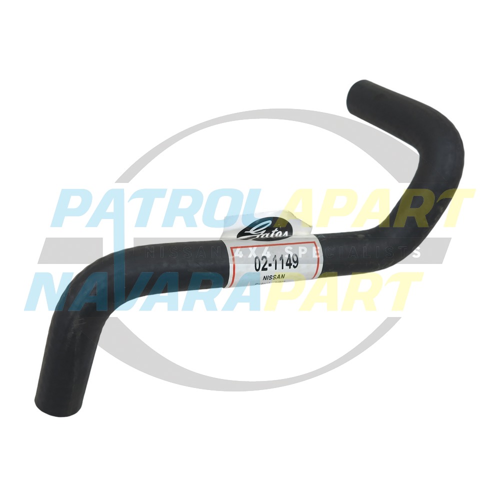 Gates Heater to Engine Hose RD28 - Nissan Patrol Y60 GQ