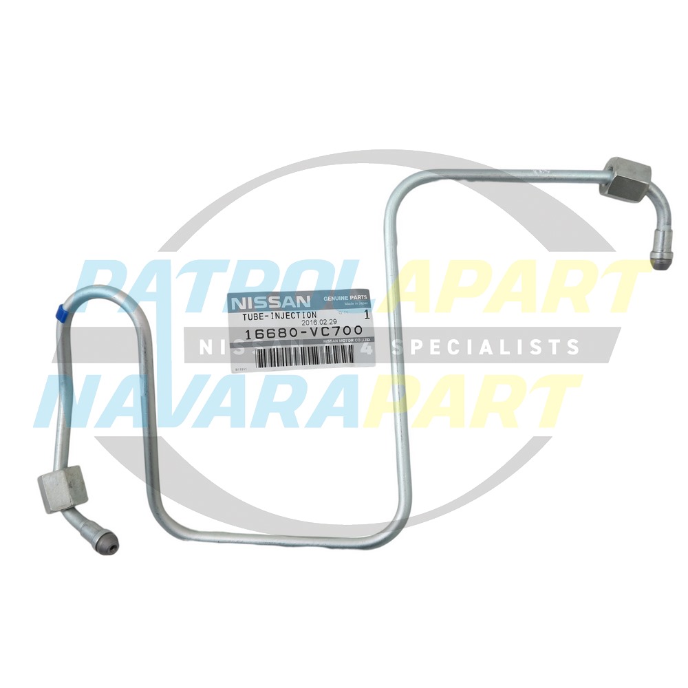 Genuine Nissan Injector Pipe No1 TD42 - Nissan Patrol Y61 GU