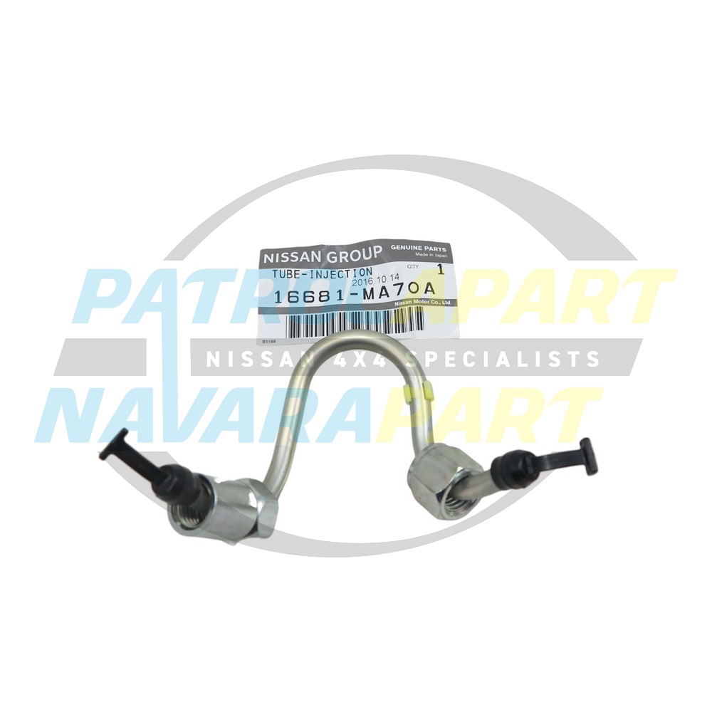 Genuine Nissan No2 Injector Line Pipe ZD30 - Nissan Patrol Y61 GU