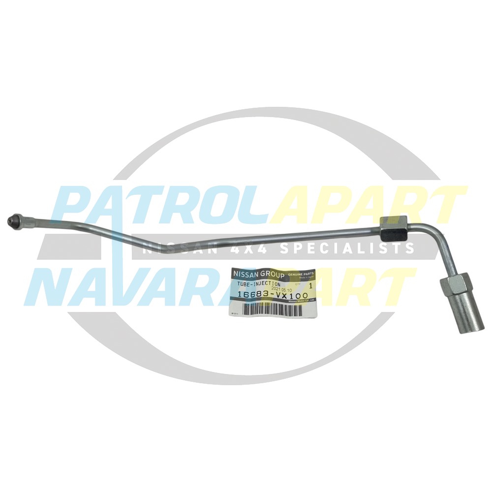 Genuine Nissan Injector Pipe #4 ZD30 - Nissan Patrol Y61 GU 2000-2007 & Navara D22