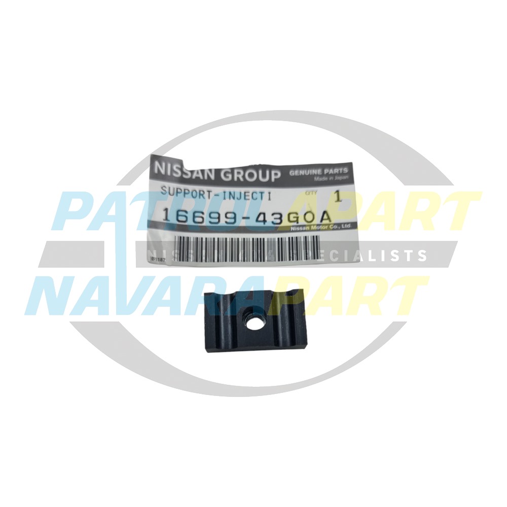 Genuine Nissan Injector Pipe Bottom Support Rubber TD42 - Nissan Patrol Y60 GQ & Y61 GU