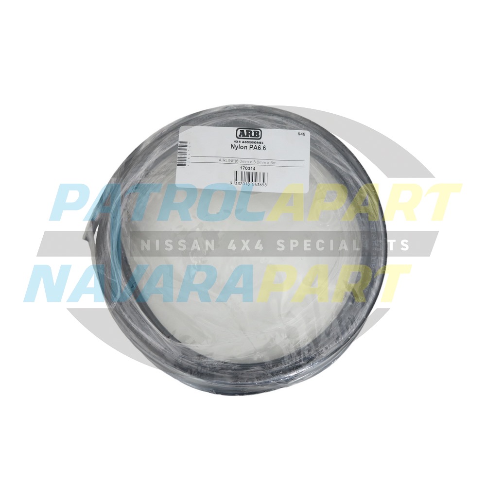 Diff Lock Hose 6mm Black - ARB