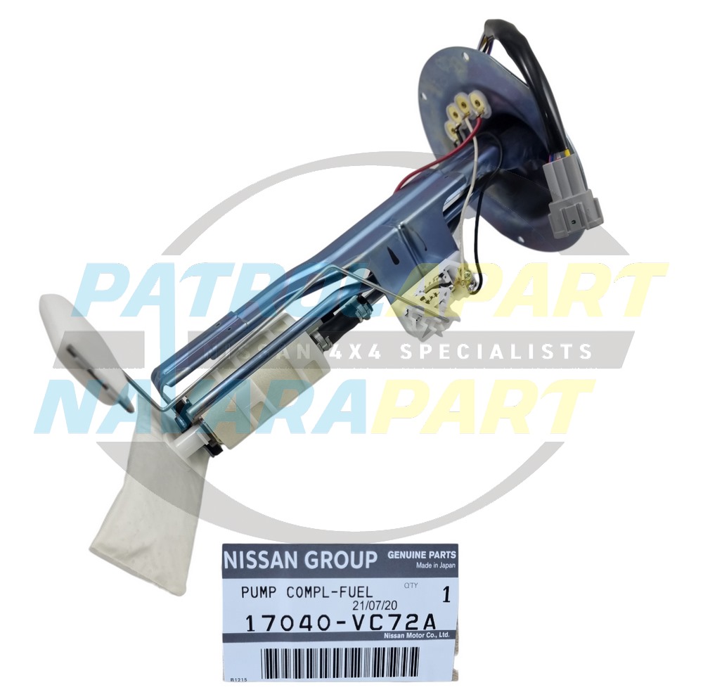Genuine Nissan Fuel Sender Unit with Fuel Pump TB48 - Nissan Patrol Y61 GU