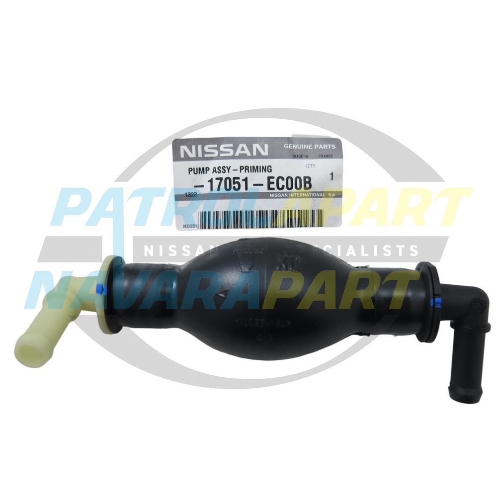 Genuine Nissan Lift Pump Bulb Primer ZD30 - Nissan Patrol Y61 GU, Navara D22 & D40 & Pathfinder R51
