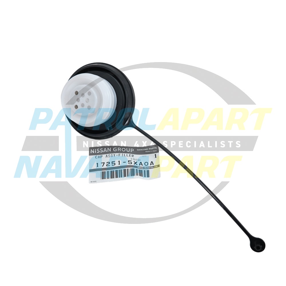 Genuine Nissan Fuel Cap - Nissan Patrol Y62, Navara D23 & Pathfinder R51