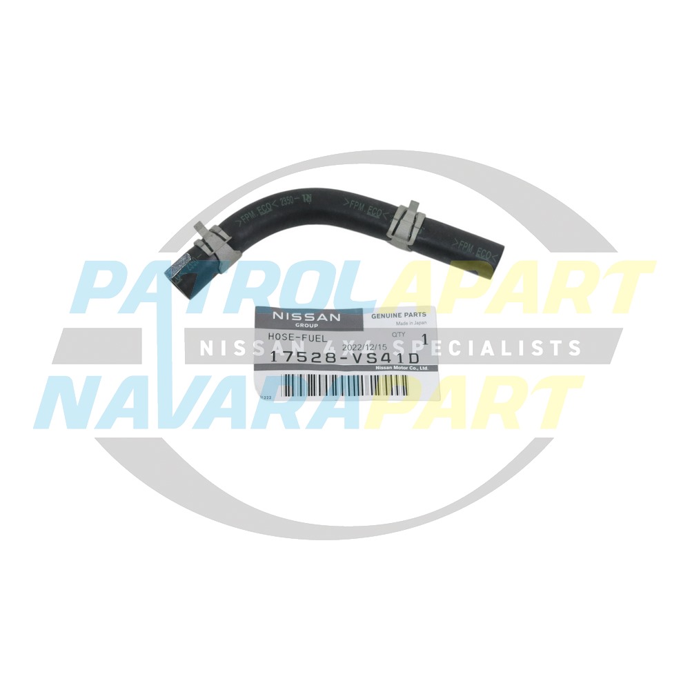 Genuine Nissan Injector Bleed Return Lower Hose ZD30 - Nissan Patrol Y61 GU
