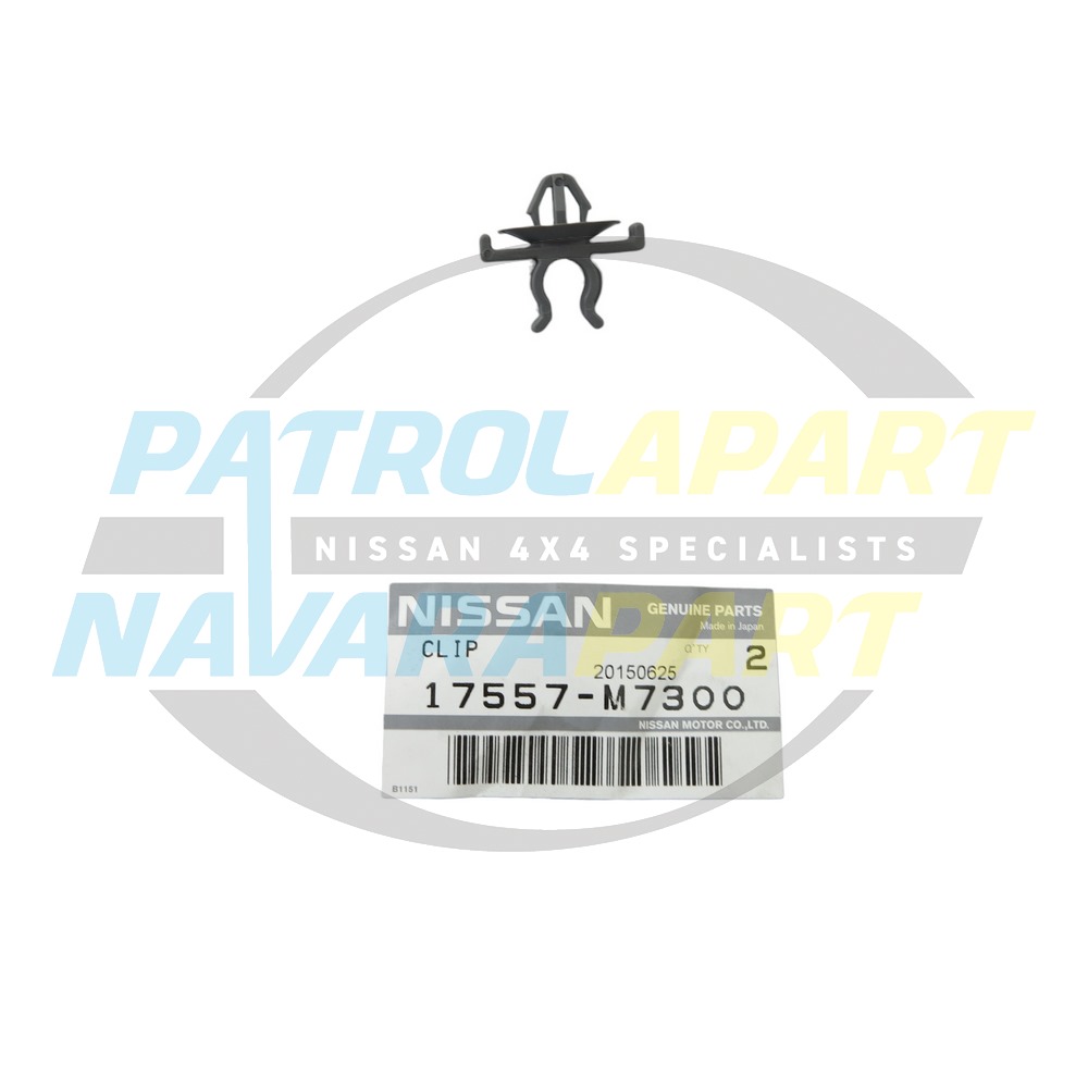 Genuine Nissan Air Conditioning Pipe Clip - Nissan Patrol Y60 GQ, Y61 GU & Navara D22