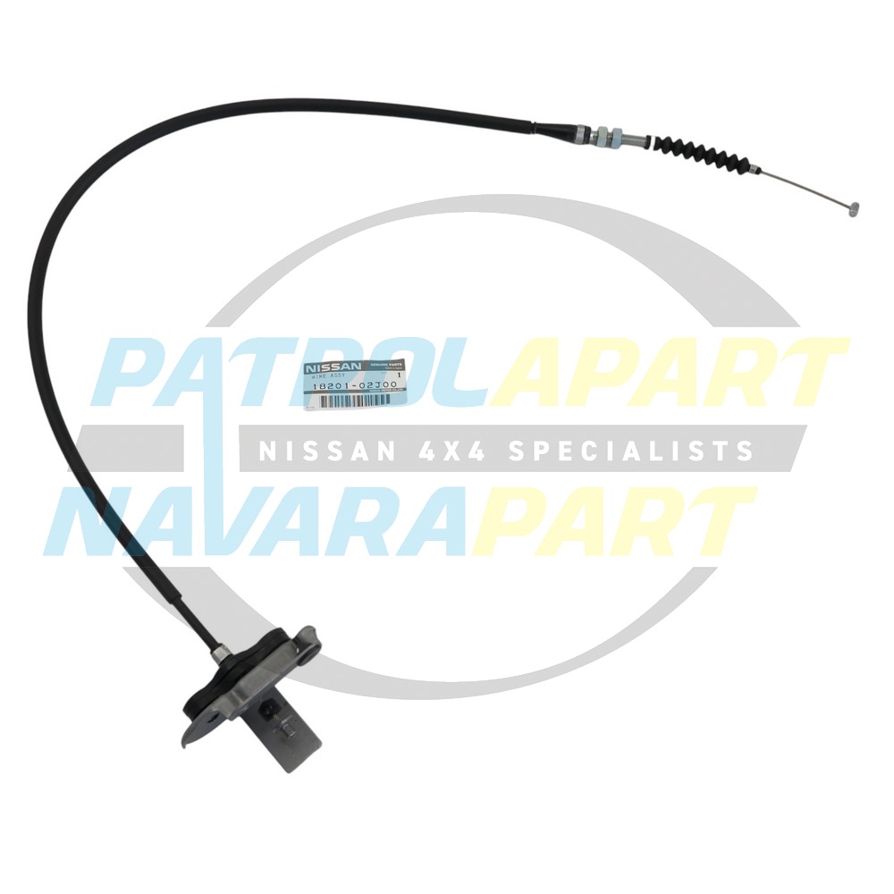 Genuine Nissan Throttle Cable TD42 - Nissan Patrol Y60 GQ