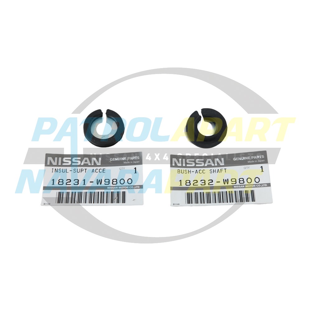 Genuine Nissan Throttle Cable Washer Set TD42 - Nissan Patrol Y60 GQ & Y61 GU