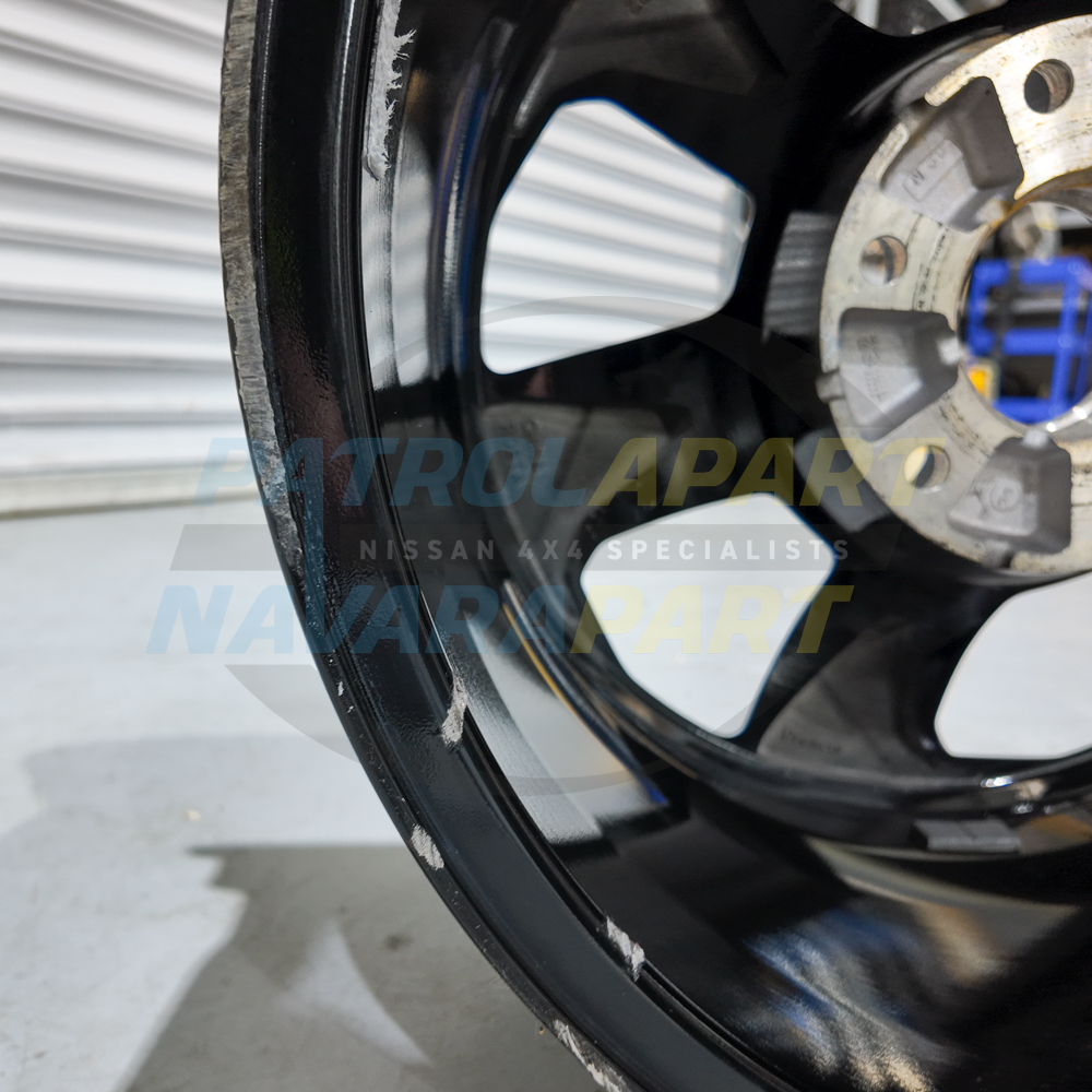 Genuine Nissan Used Warrior Wheel 18x9 +20 Offset - Nissan Patrol Y62