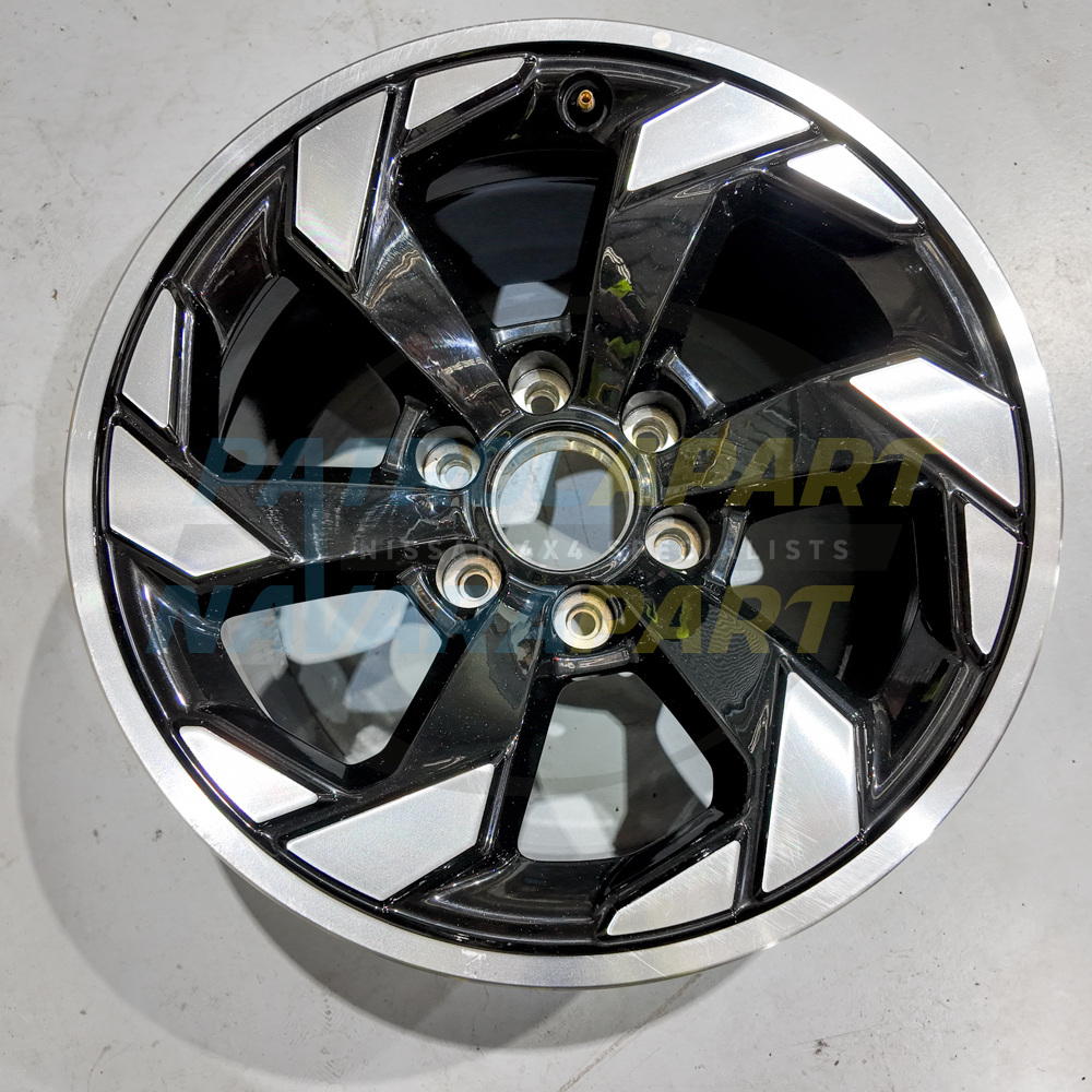 Genuine Nissan Used Warrior Wheel 18x9 +20 Offset - Nissan Patrol Y62