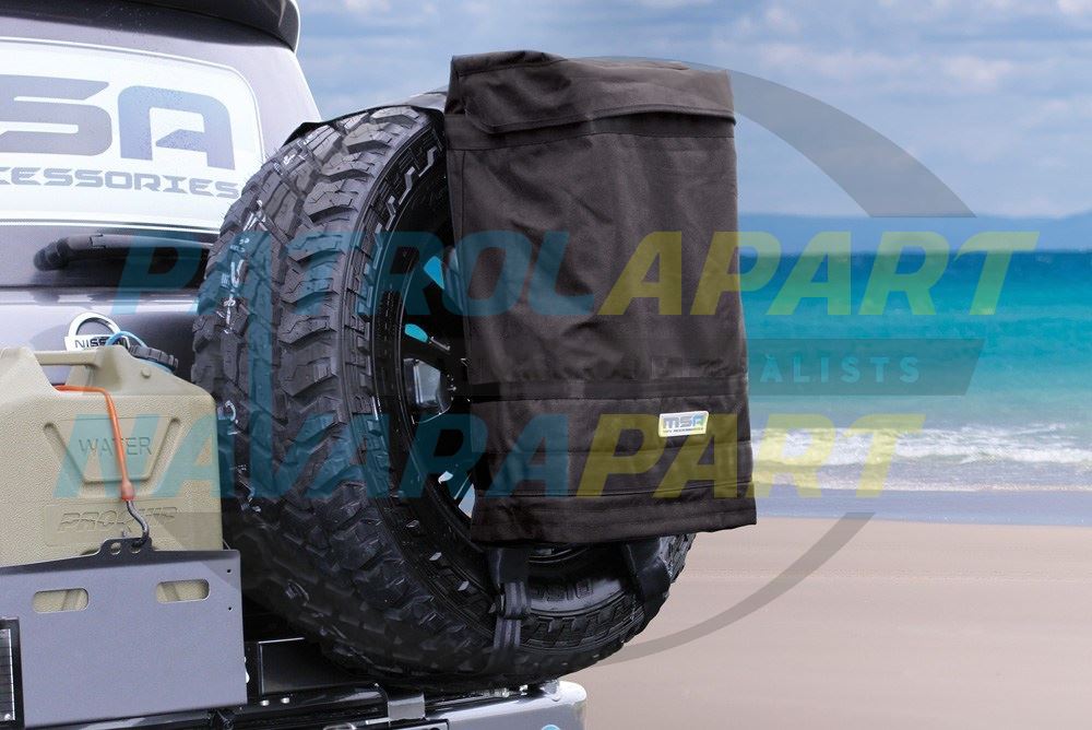 MSA Rear Wheel Rubbish Bin - Nissan Patrol GQ GU Y62