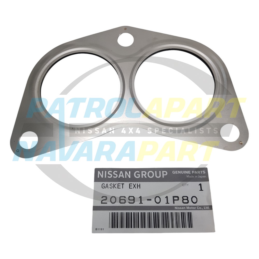 Genuine Nissan Exhaust Flange Gasket TB42, TB48, TD42 - Nissan Patrol Y60 GQ & Y61 GU