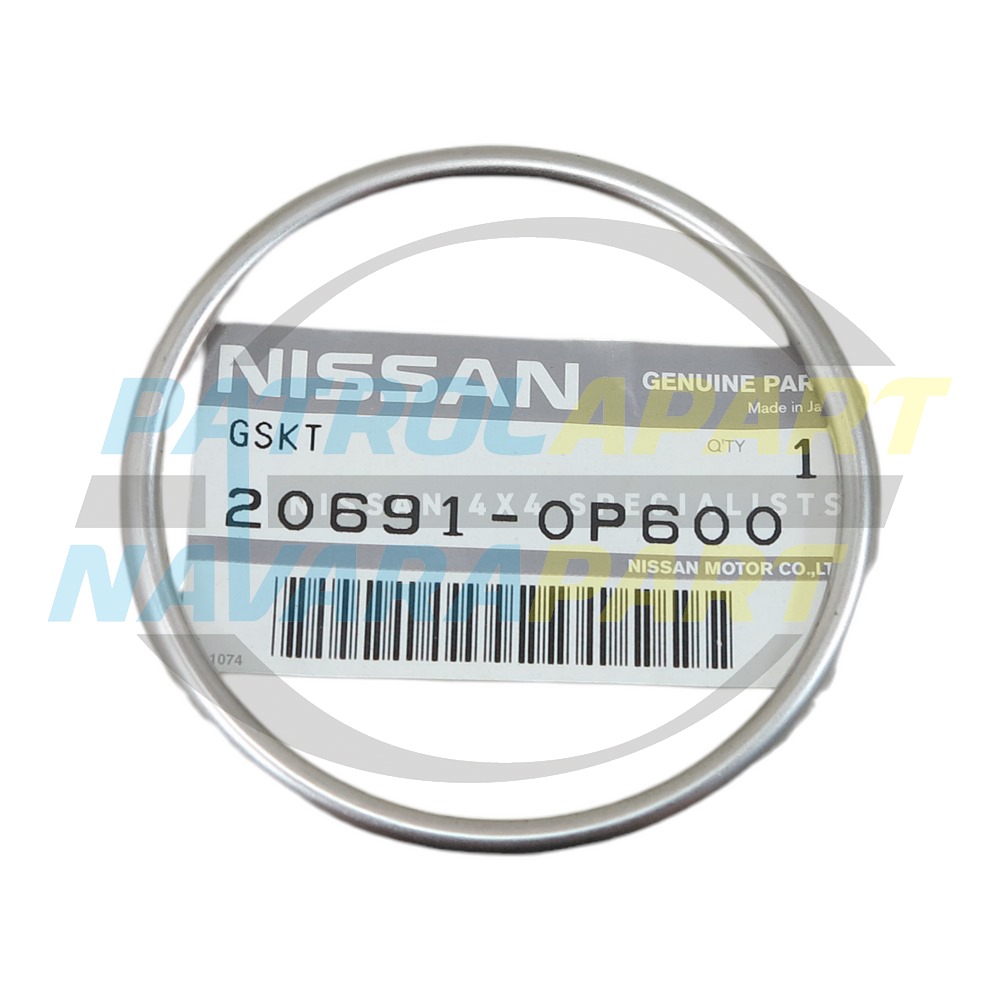 Genuine Nissan Turbo Exhaust Ring Gasket Dump Pipe TD42 - Nissan Patrol Y61 GU, Navara D40 & Pathfinder R51