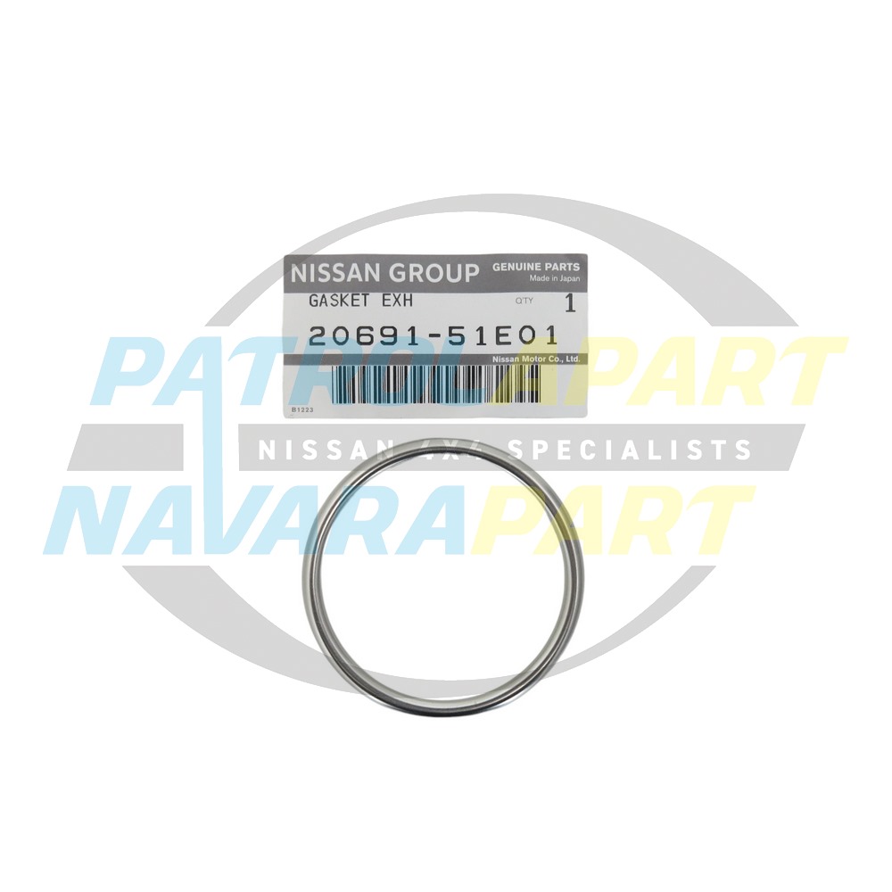 Genuine Nissan Exhaust Ring Gasket TB42, TB45, TB48, TD42 - Nissan Patrol Y60 GQ, Y61 GU & Navara D22