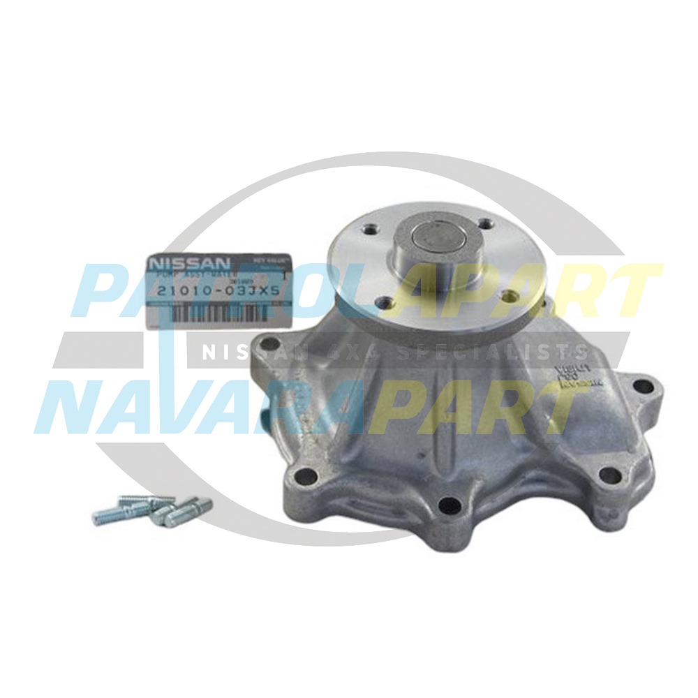 Genuine Nissan Water Pump TB42 - Nissan Patrol Y60 GQ