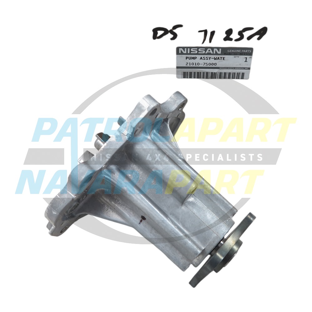 Genuine Nissan Water Pump VK56 - Nissan Patrol Y62