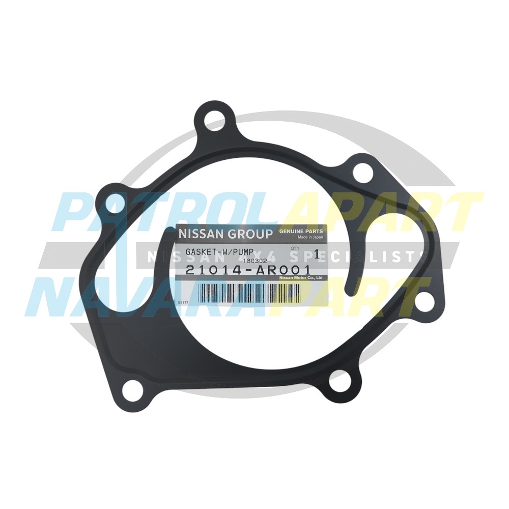Genuine Nissan Water Pump Gasket - Nissan Patrol Y62