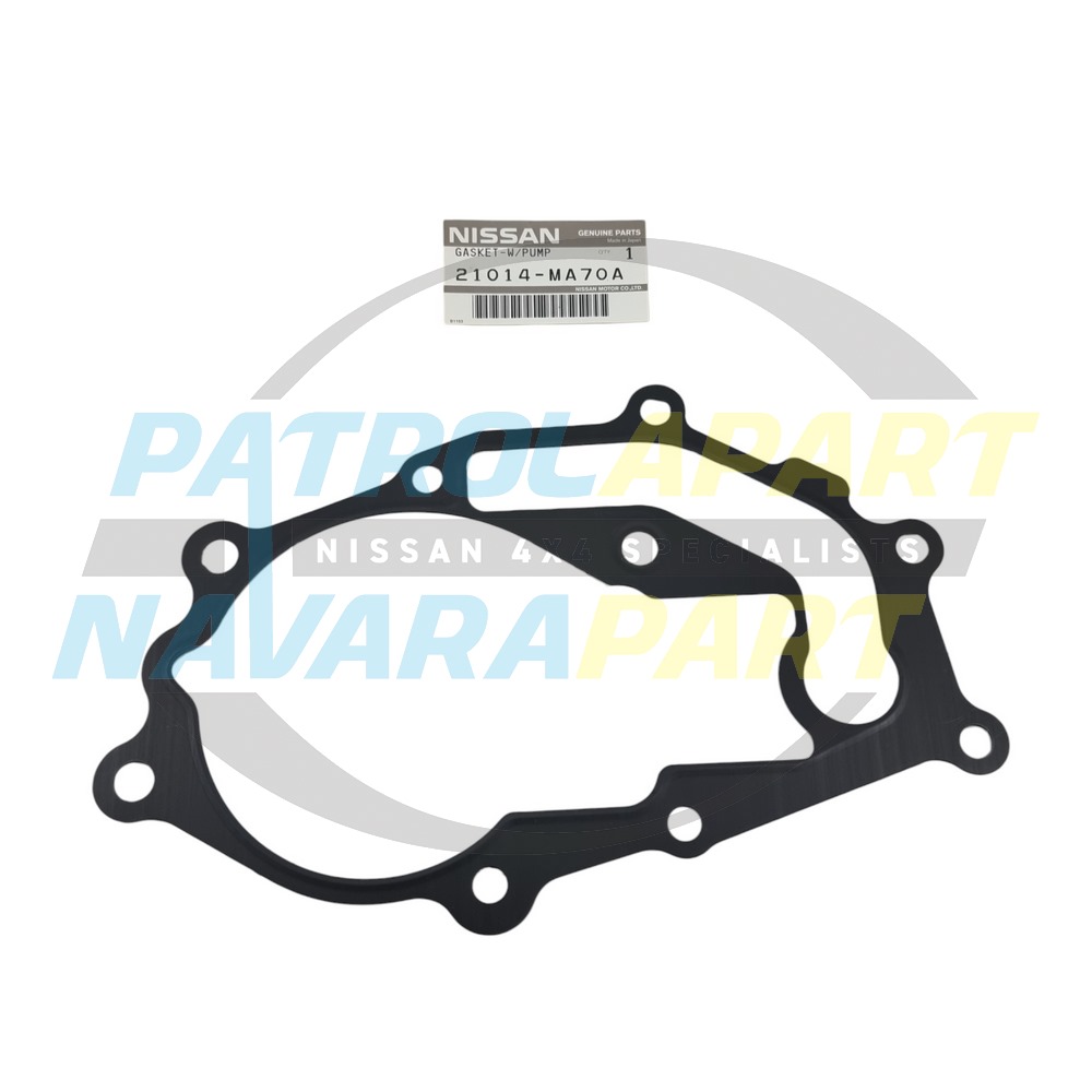 Genuine Nissan Water Pump Gasket ZD30 - Nissan Patrol Y61 GU