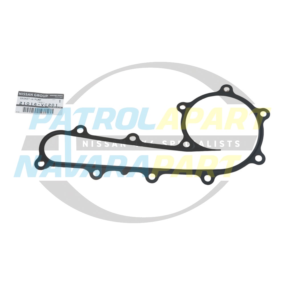 Genuine Nissan Water Pump gasket TB48 - Nissan Patrol Y61 GU