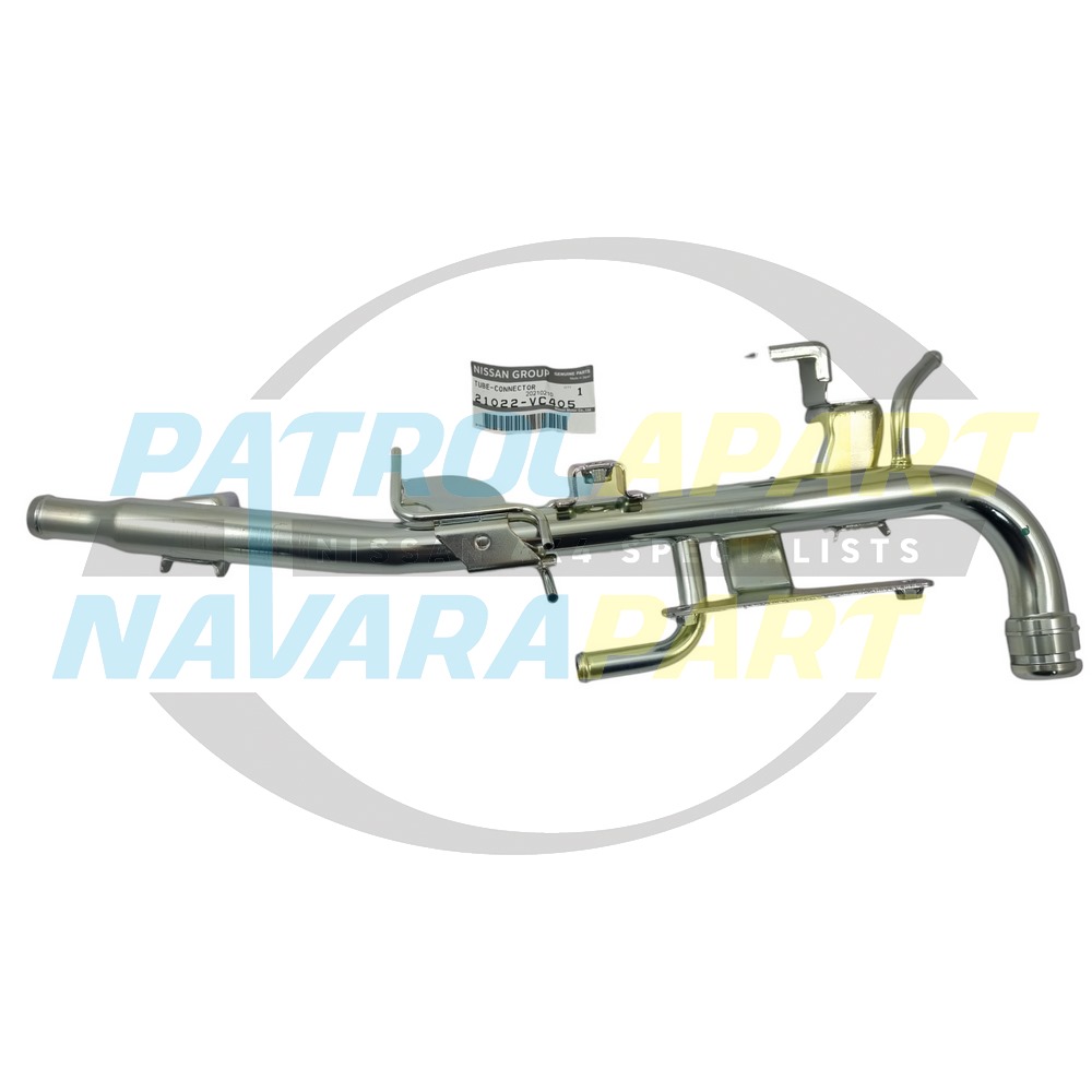 Genuine Nissan Heater Water Pipe TB48 - Nissan Patrol Y61 GU
