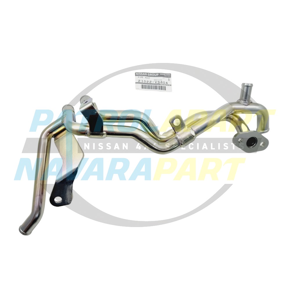 Genuine Nissan Inlet/Outlet Heater Water Pipes ZD30 - Nissan Patrol Y61 GU