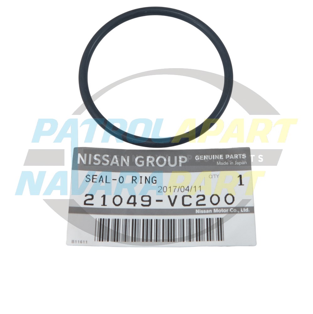 Genuine Nissan Large Thermostat Housing O-ring TB48 - Nissan Patrol Y61 GU