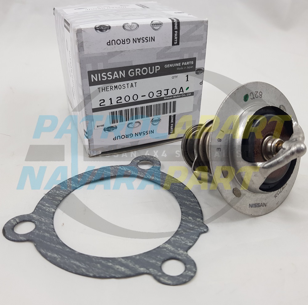 Genuine Nissan Thermostat with Gasket TB42 - Nissan Patrol Y60 GQ