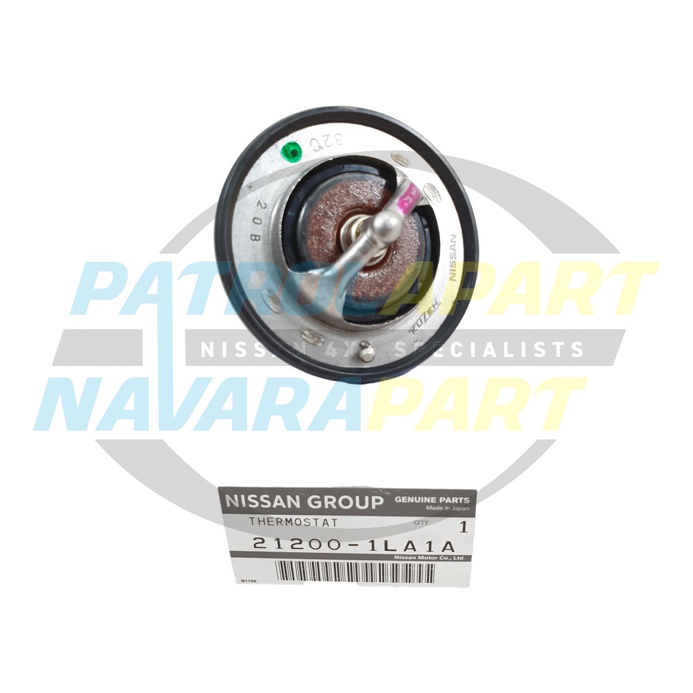 Genuine Nissan Thermostat 82 Degree - Nissan Patrol Y62 S1-2